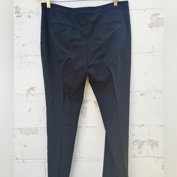 Theory slacks wool women size 10 blackmade in usa - Picture 3 of 5